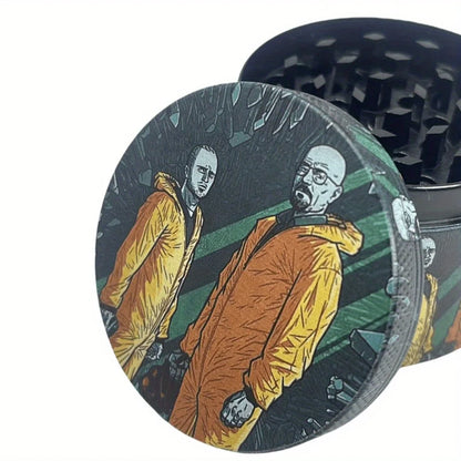 Breaking Bad Cartoon Herb Grinder