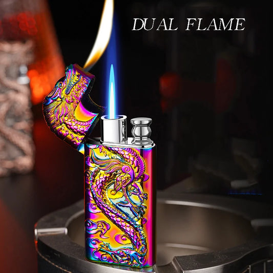 Dual Flame Dragon Lighter