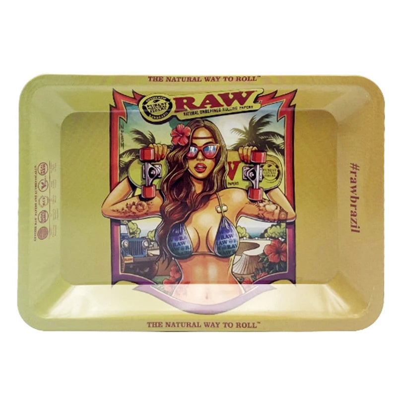 Multi-Design Rolling Tray & Grinder Set