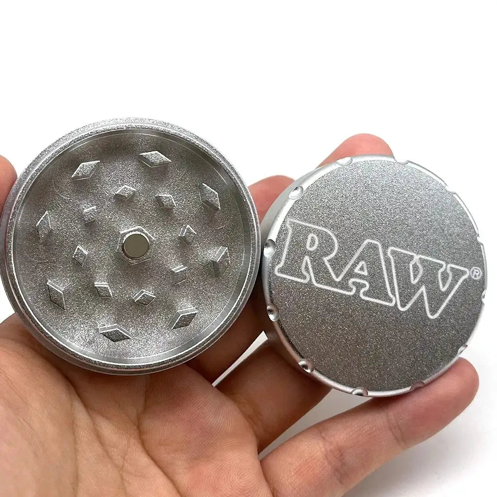 RAW-Inspired Metal Rolling Tray & Grinder Set