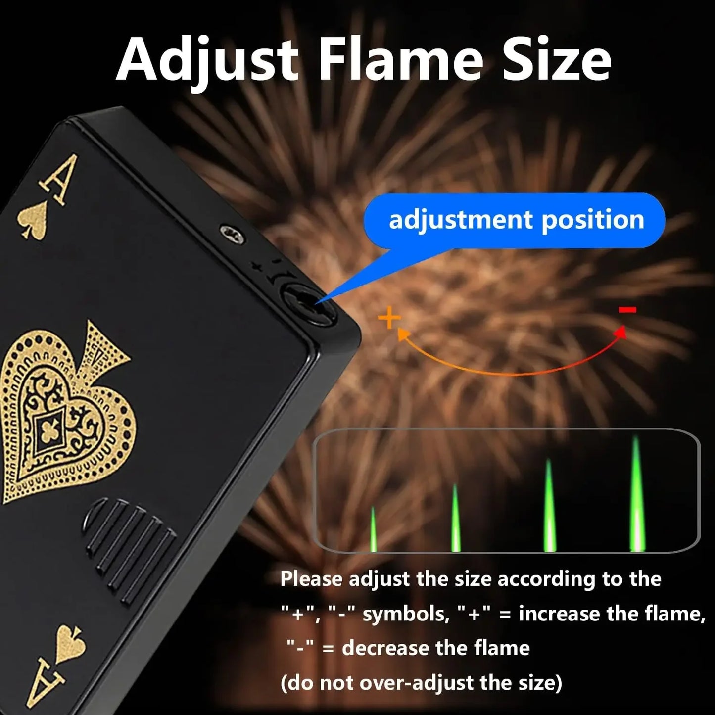 Ace of Spades Jet Lighter