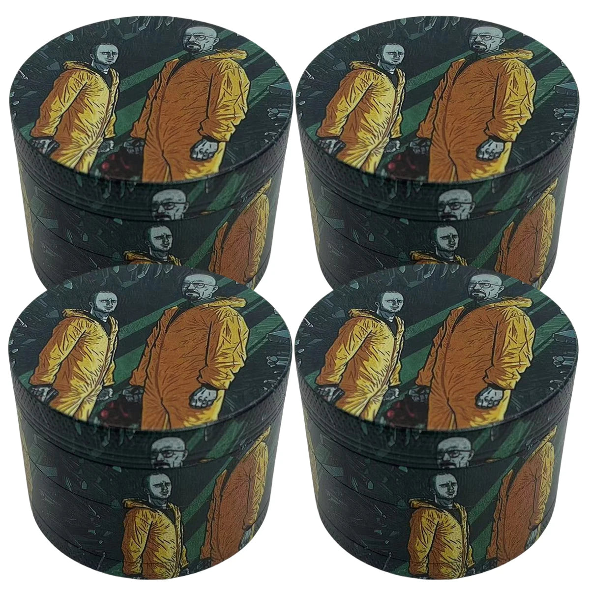 Breaking Bad Cartoon Herb Grinder