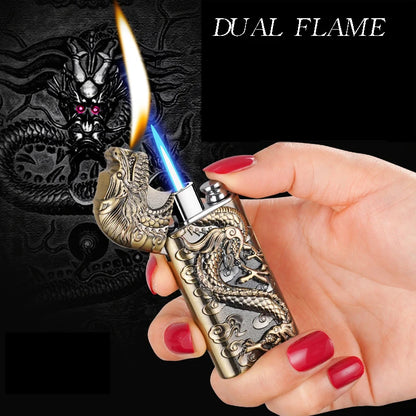 Dual Flame Dragon Lighter