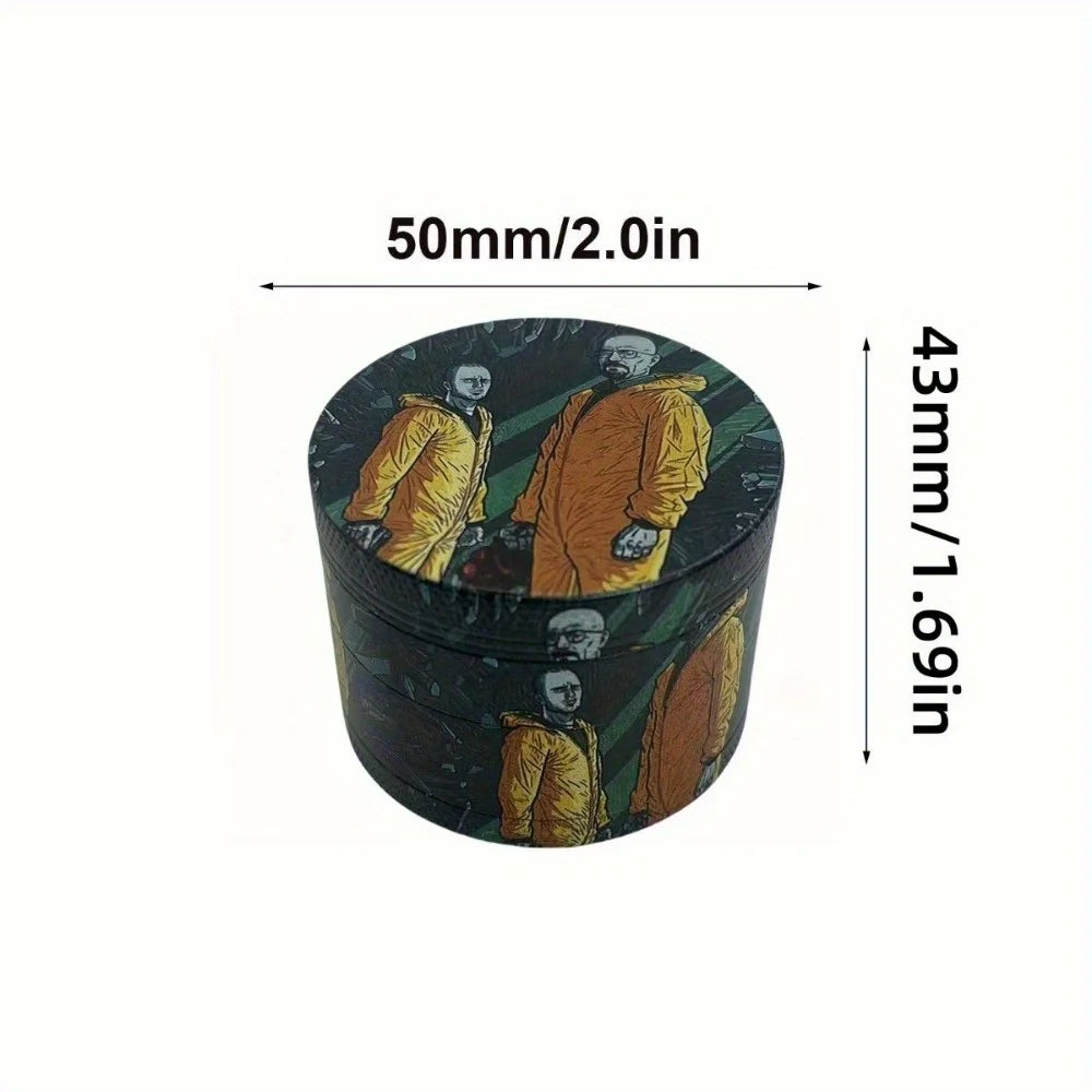 Breaking Bad Cartoon Herb Grinder