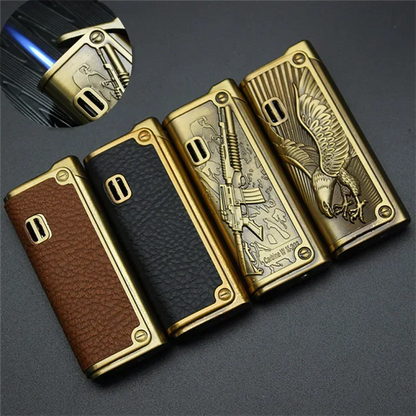 Leather Jet Flame Lighter