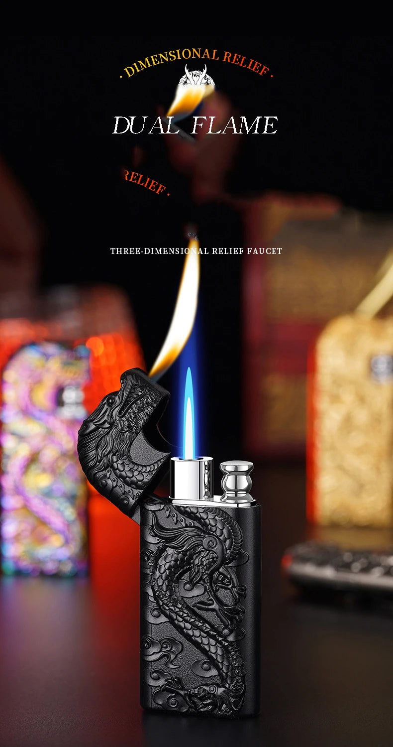 Dual Flame Dragon Lighter