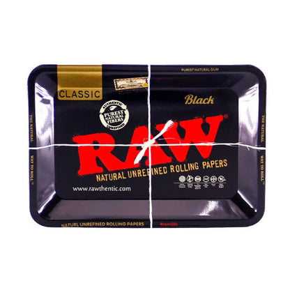 RAW-Inspired Metal Rolling Tray & Grinder Set