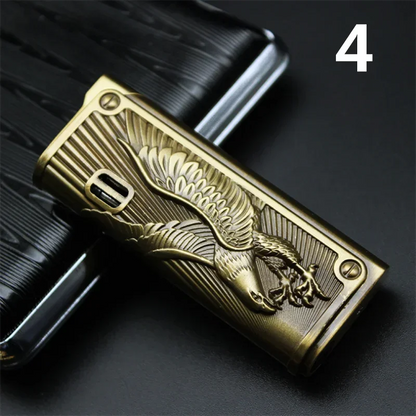 Leather Jet Flame Lighter