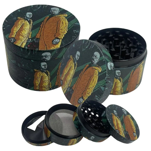 Breaking Bad Cartoon Herb Grinder