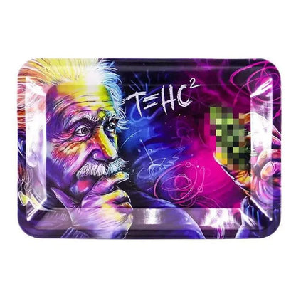 Multi-Design Rolling Tray & Grinder Set