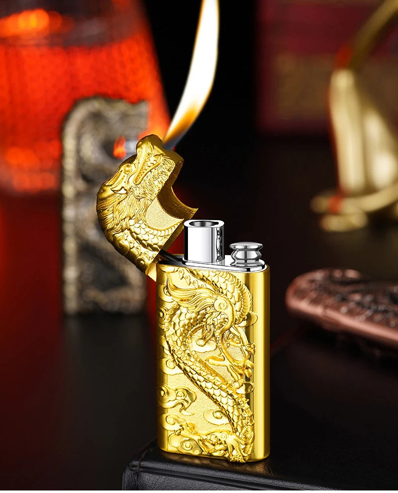 Dual Flame Dragon Lighter