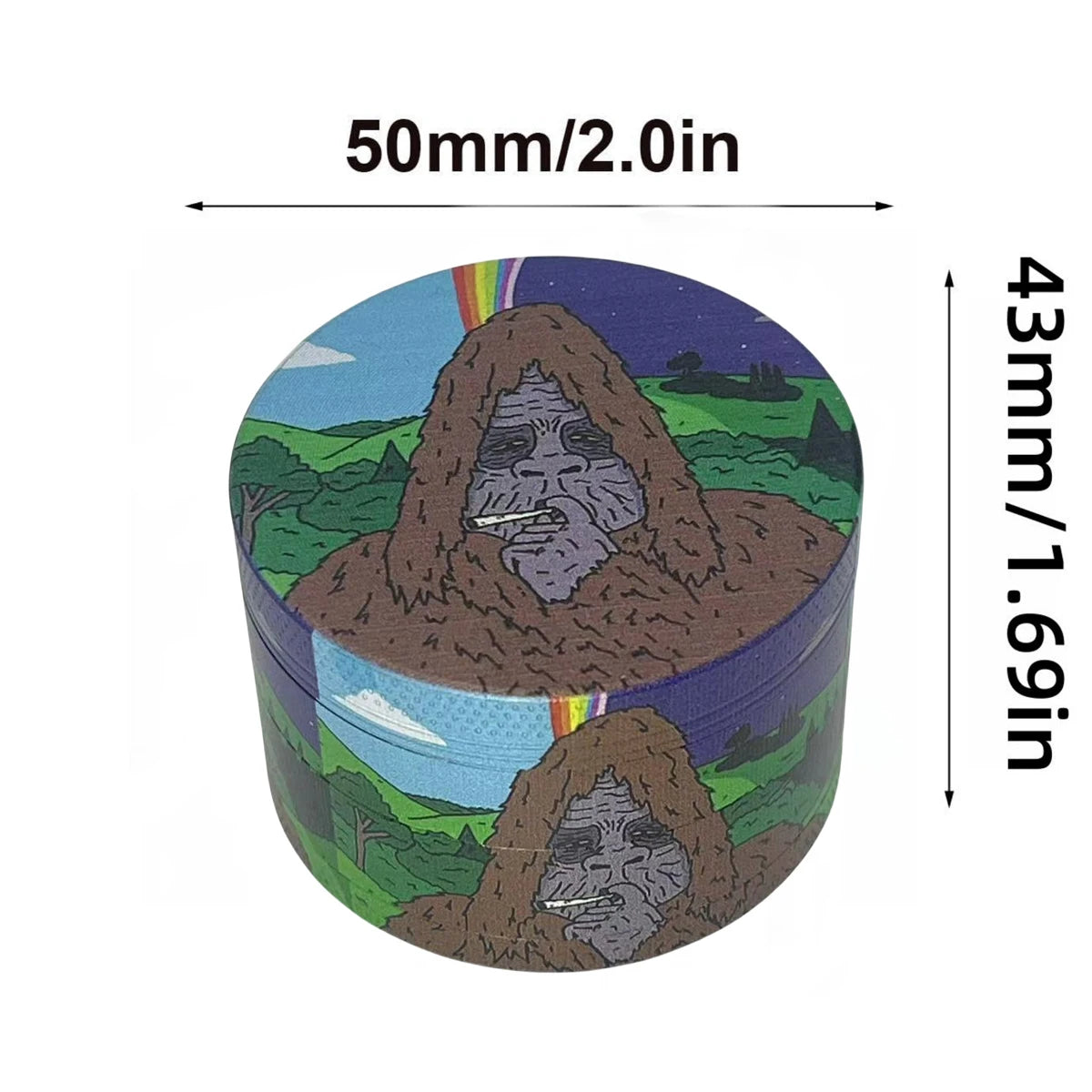 50mm Metal Gorilla Herb Grinder