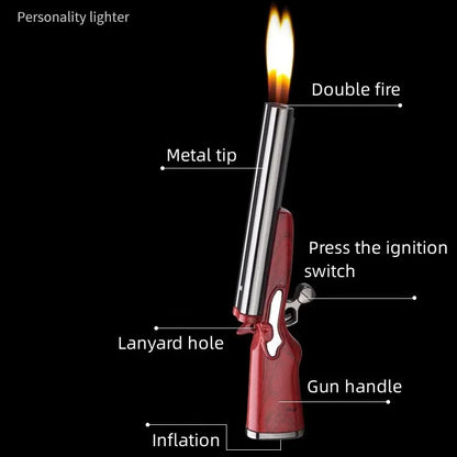 Dual Flame Mini Shotgun Lighter